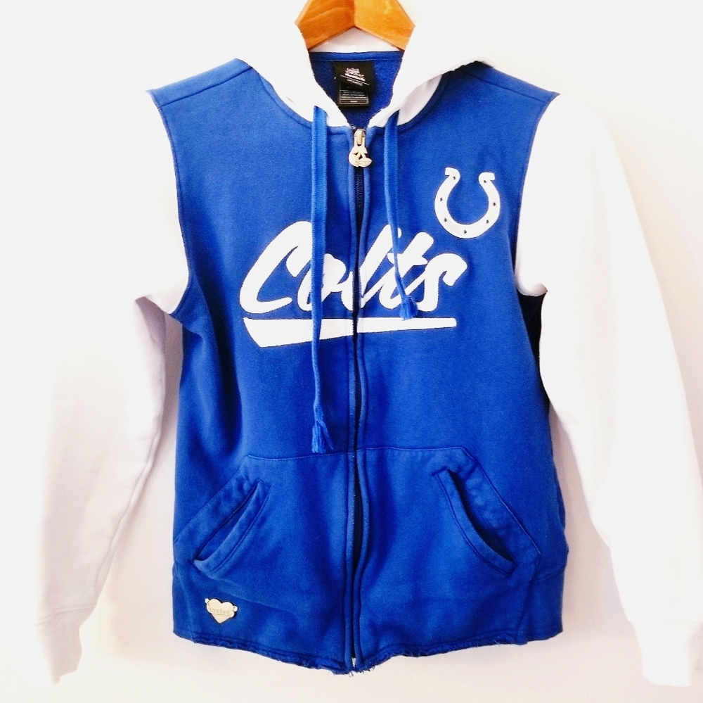 Women's indianapolis colts Zip up sweatshirt